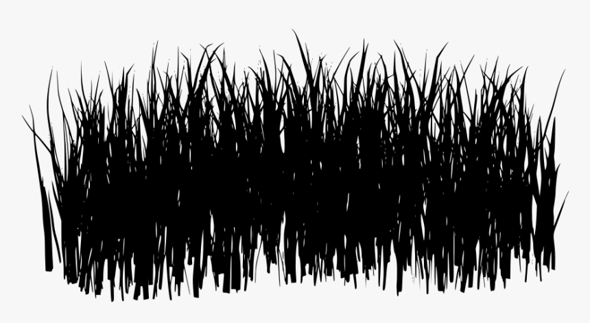 Transparent Black Grass Png - Black And White Grass Png, Png Download, Free Download