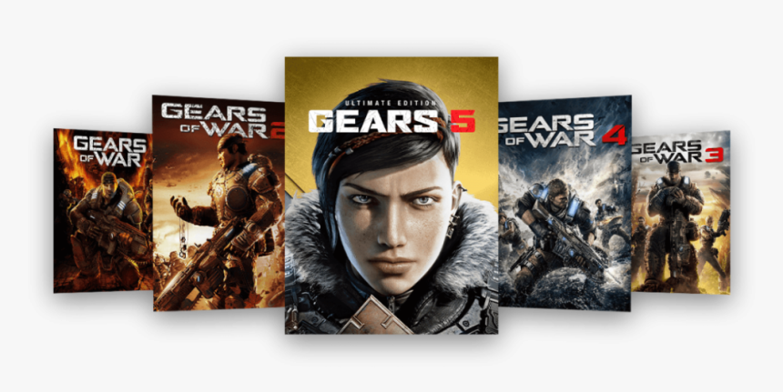 Game Box Art Left To Right - Xbox One S Gears 5, HD Png Download, Free Download