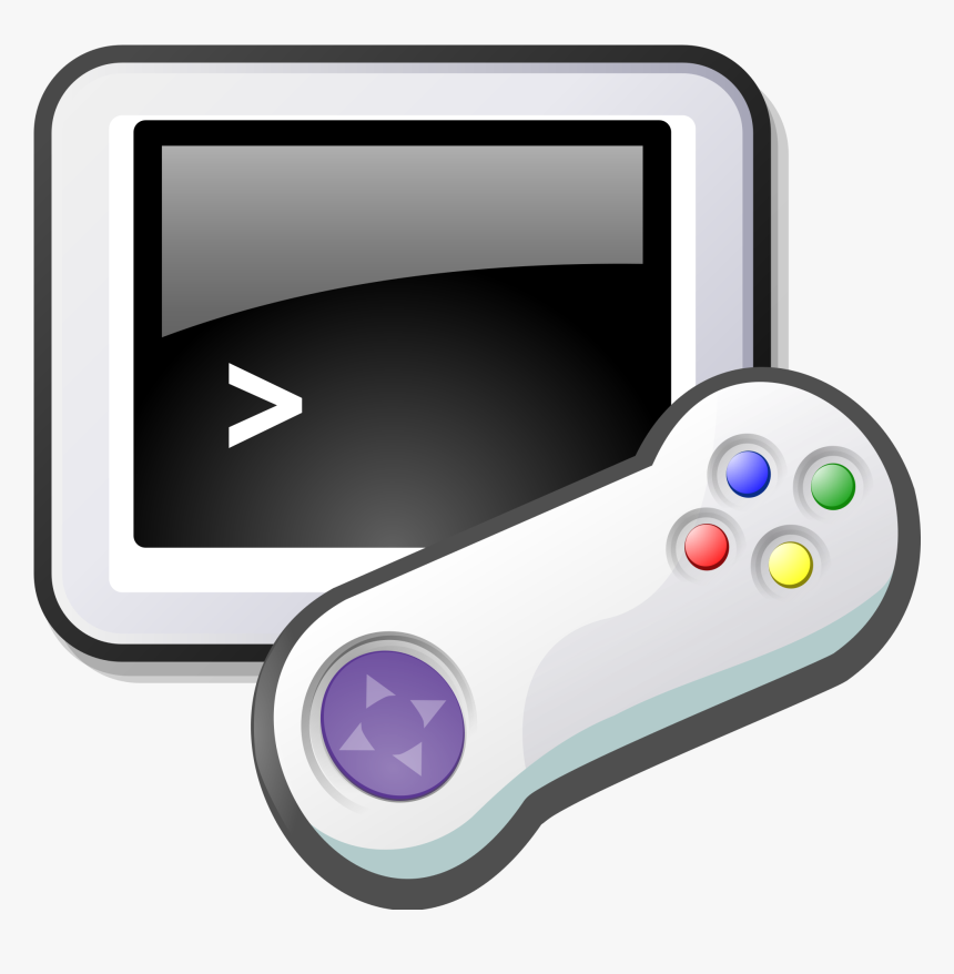 Pc Clipart Computer Study - Clip Art No Video Game, HD Png Download, Free Download