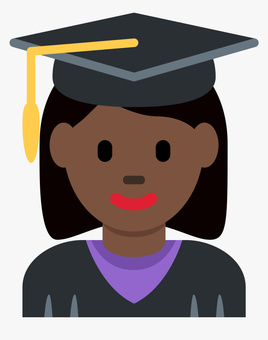 Graduation Cap Cartoon 25, Buy Clip Art - Iphone Graduation Cap Emoji, HD Png Download, Free Download