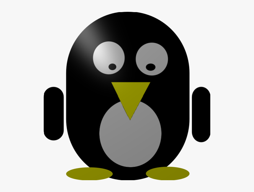 Inkscape Tux Lightning - Tux En Inkscape, HD Png Download, Free Download