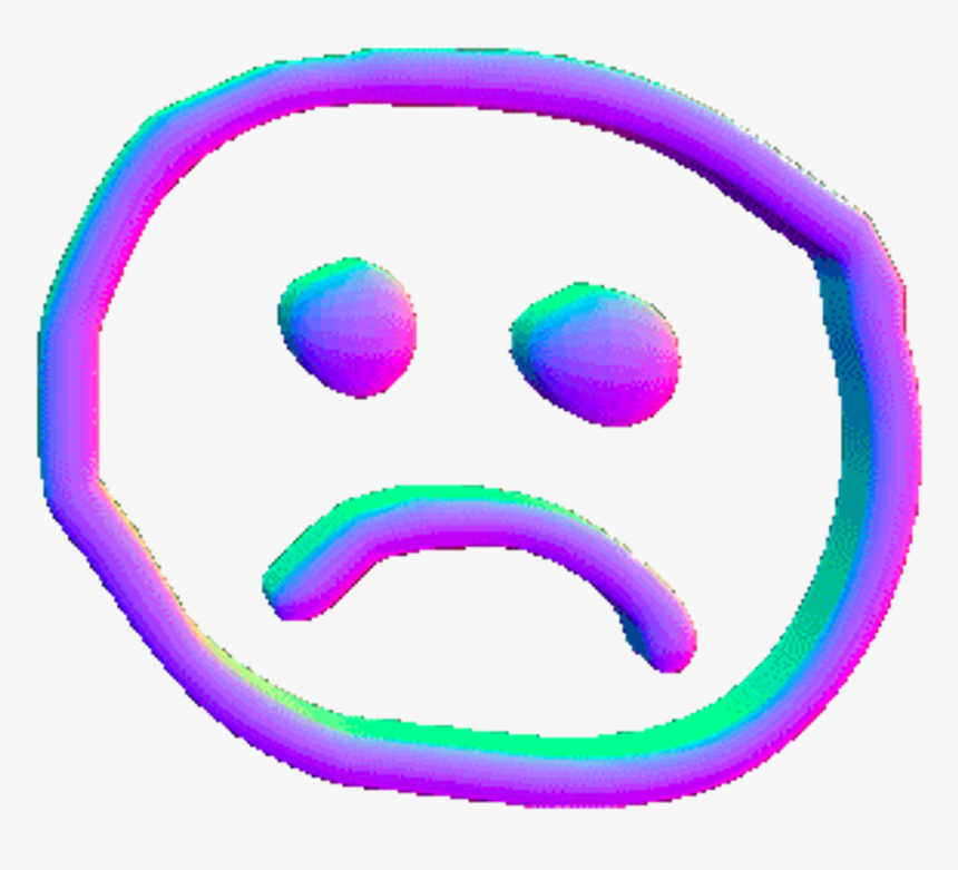 Aesthetic Sad Face Clipart , Png Download - Aesthetic Sad Face, Transparent Png, Free Download