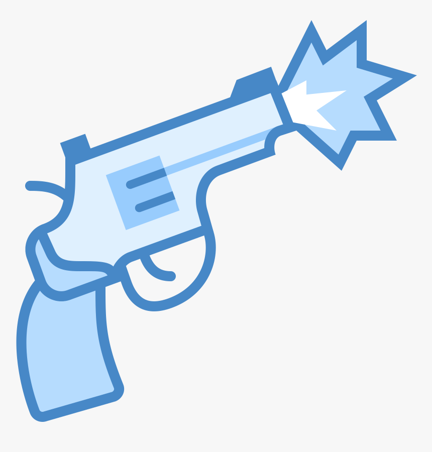 Firing Gun Icon - Gun Firing Clipart, HD Png Download, Free Download