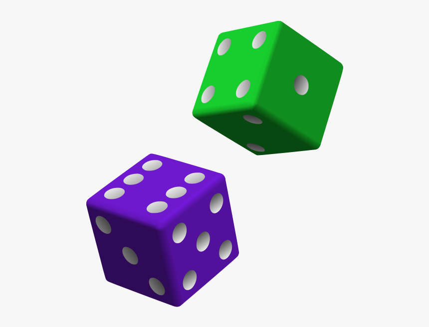 Colorful Dice Clipart, HD Png Download, Free Download