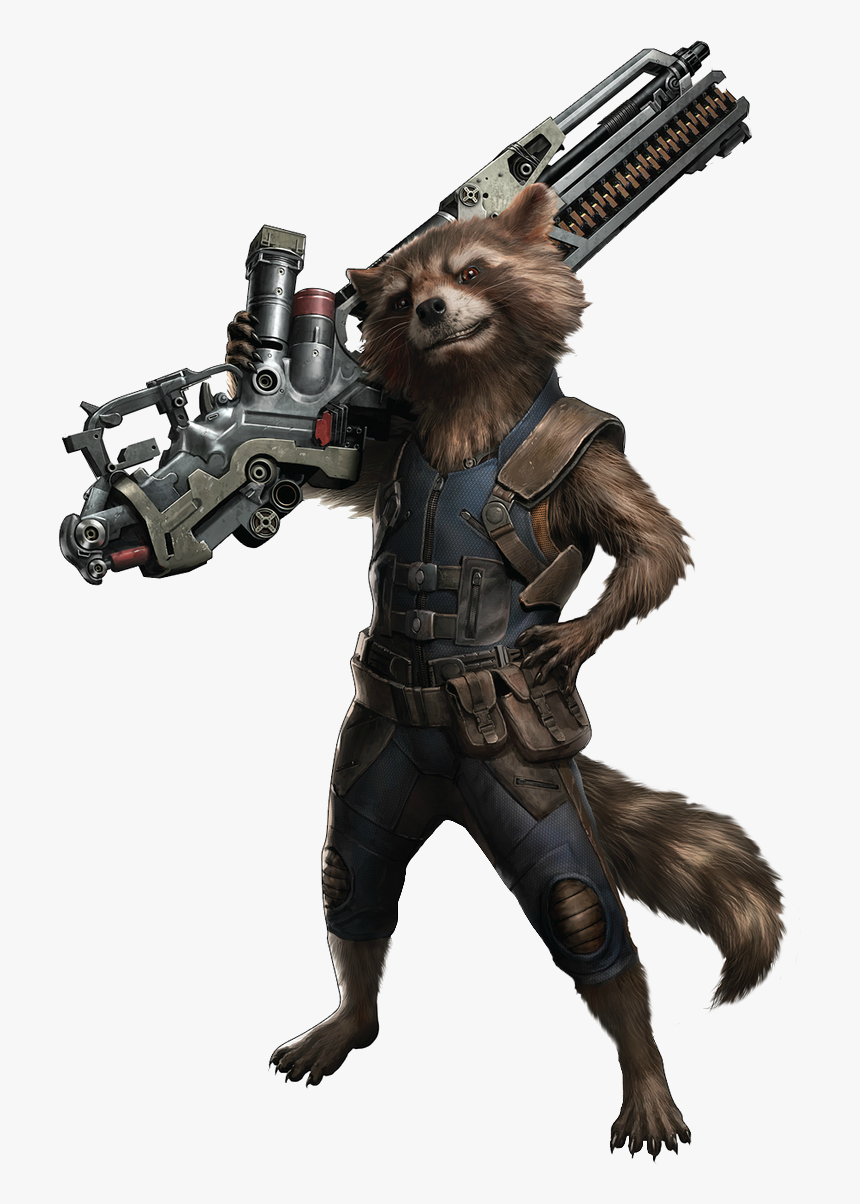 Rocket Raccoon Infinity War, HD Png Download, Free Download