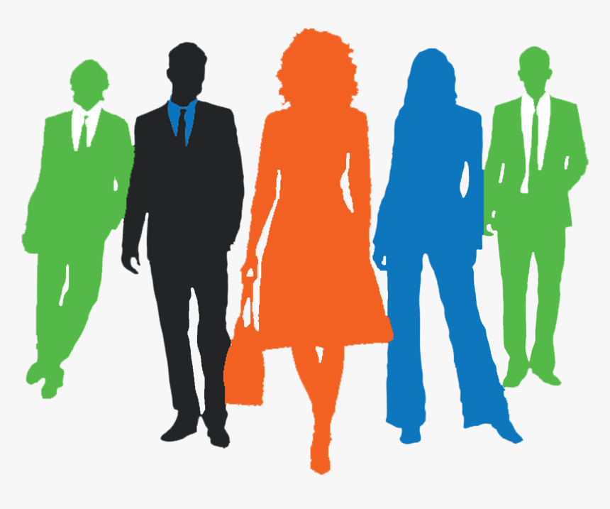 Silhouette Business People Png, Transparent Png, Free Download