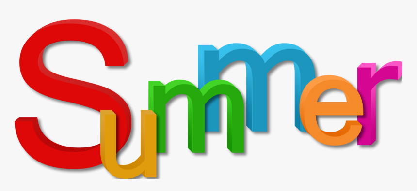 Summer Word Clip Art - Summer Fun Transparent Background, HD Png Download, Free Download