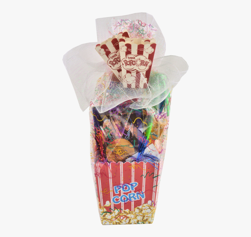 Celebration Popcorn Basket - Gift Basket, HD Png Download, Free Download