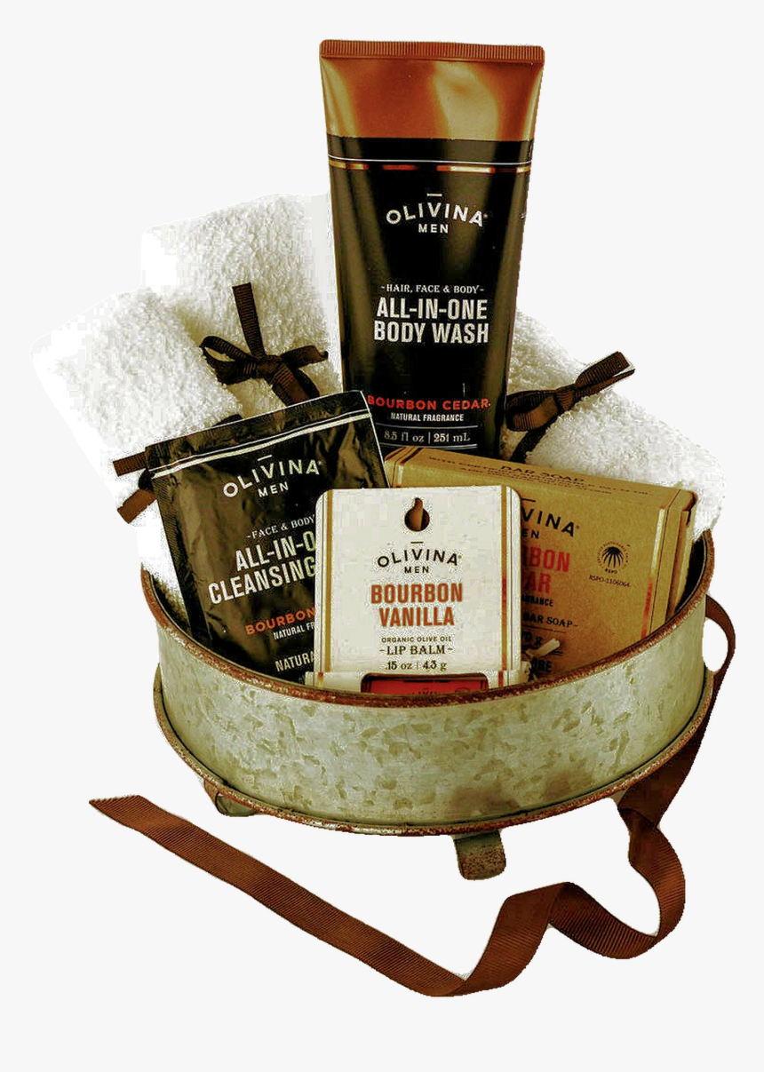 Bourbon Spa Gift Basket - Champagne, HD Png Download, Free Download