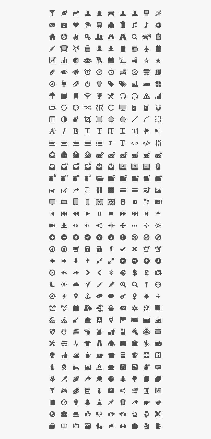 Icon Set Ai Free Down, HD Png Download, Free Download