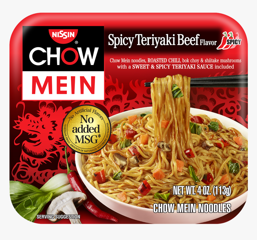 Spicy Teriyaki Beef Chow Mein, HD Png Download, Free Download