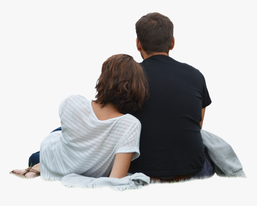 People Sitting Back Png, Transparent Png, Free Download