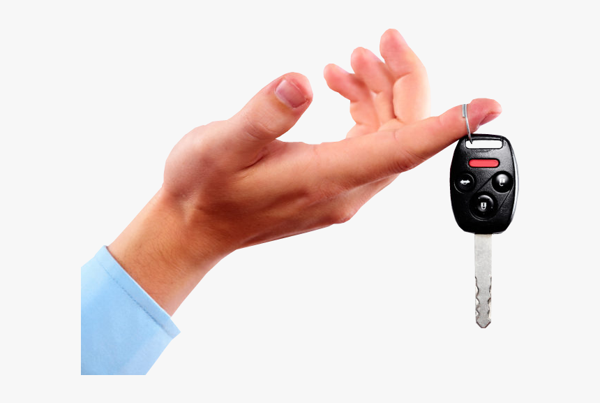 Llave De Auto En Mano - Rent A Car Key, HD Png Download, Free Download