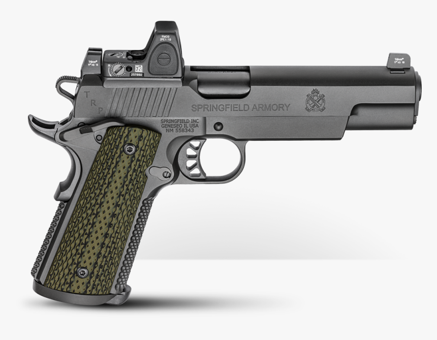 1911 Trp 10mm Rmr Model - Springfield Armory Trp 10mm Rmr, HD Png Download, Free Download