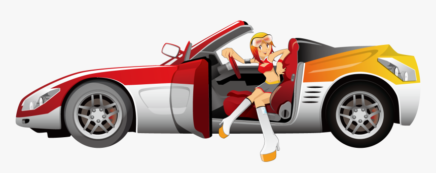 Sports Car Motors Corporation Adobe Illustrator Beauty - Vector Sport Car, HD Png Download, Free Download