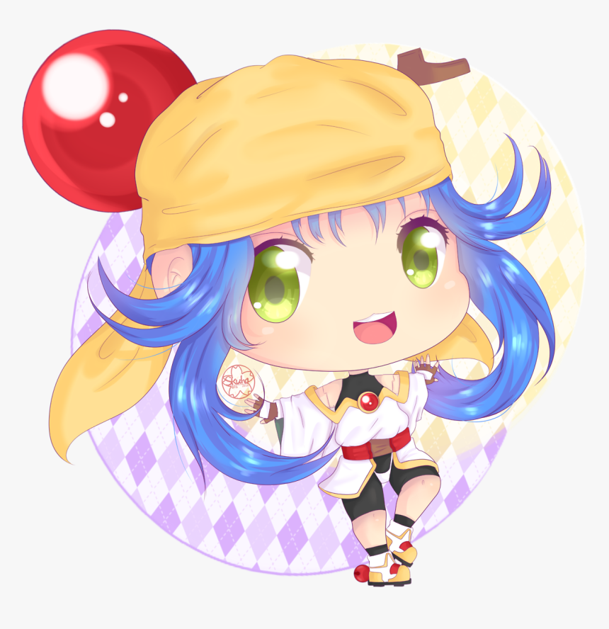 I Made A Chibi Lime From Saber Marionette J - Cartoon, HD Png Download, Free Download