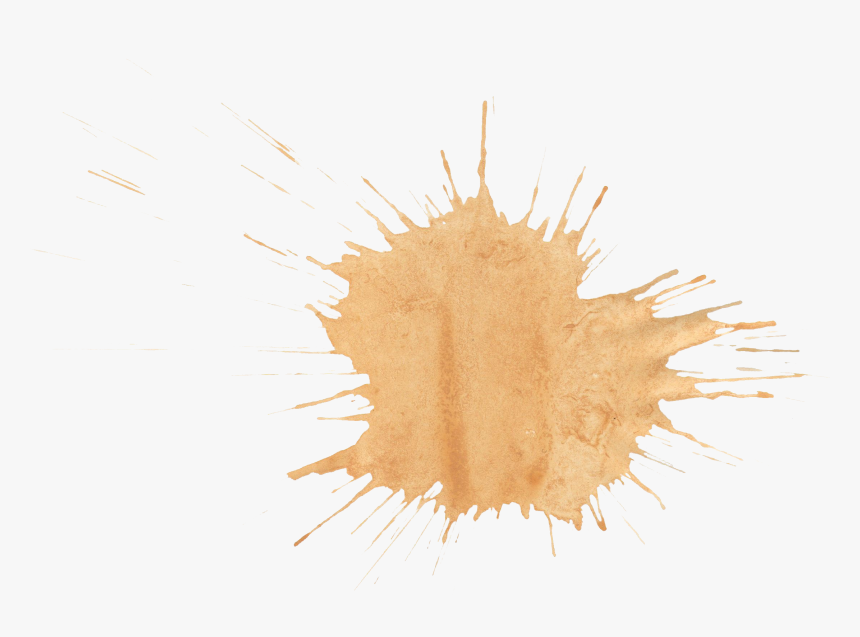 Brown Watercolor Splash Png, Transparent Png, Free Download