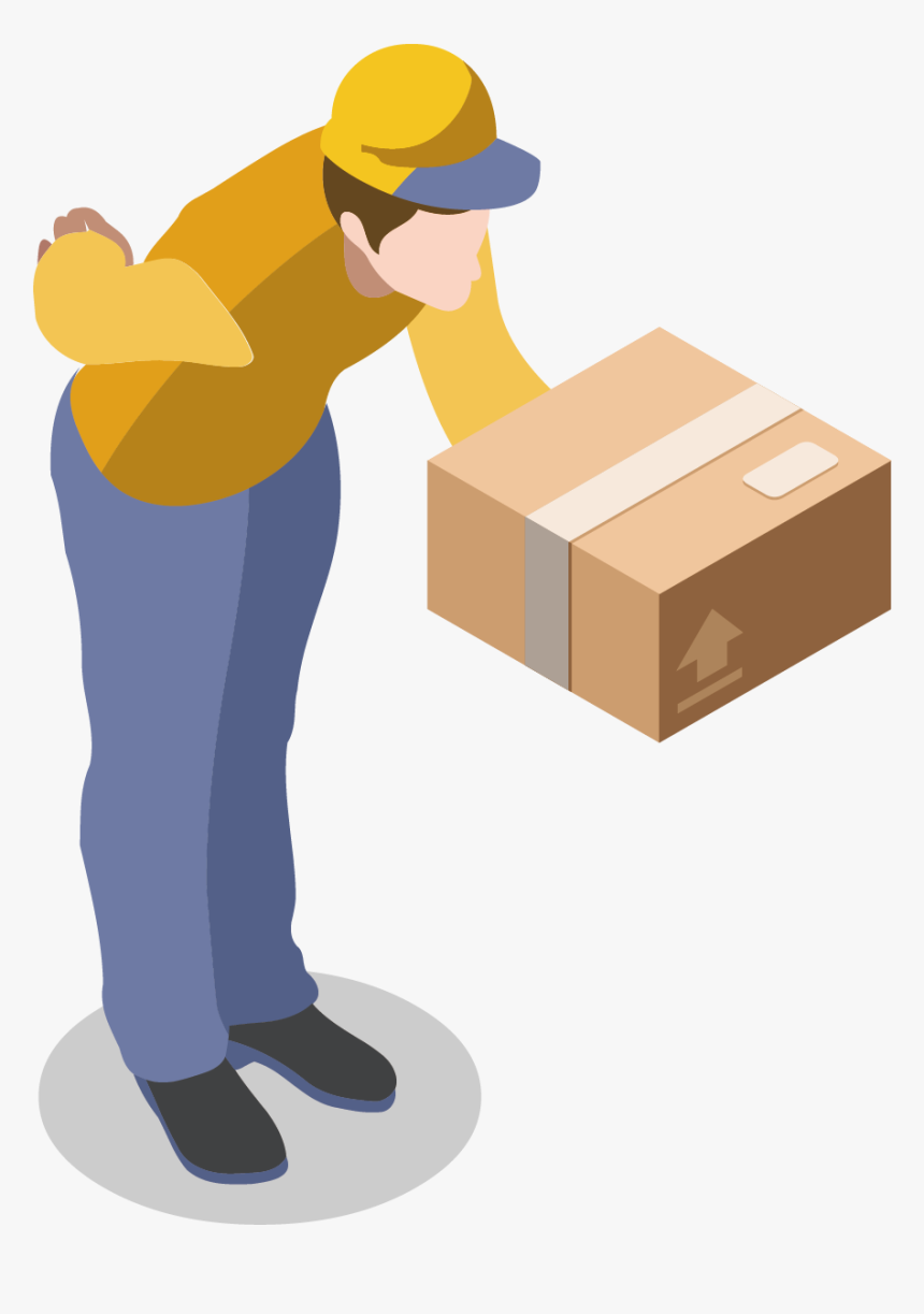 Courier Parcel Clip Art - Parcel Clipart, HD Png Download, Free Download