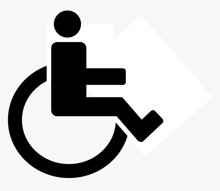 Collection Of Free Disabilities - Noun Project Wheelchair, HD Png Download, Free Download