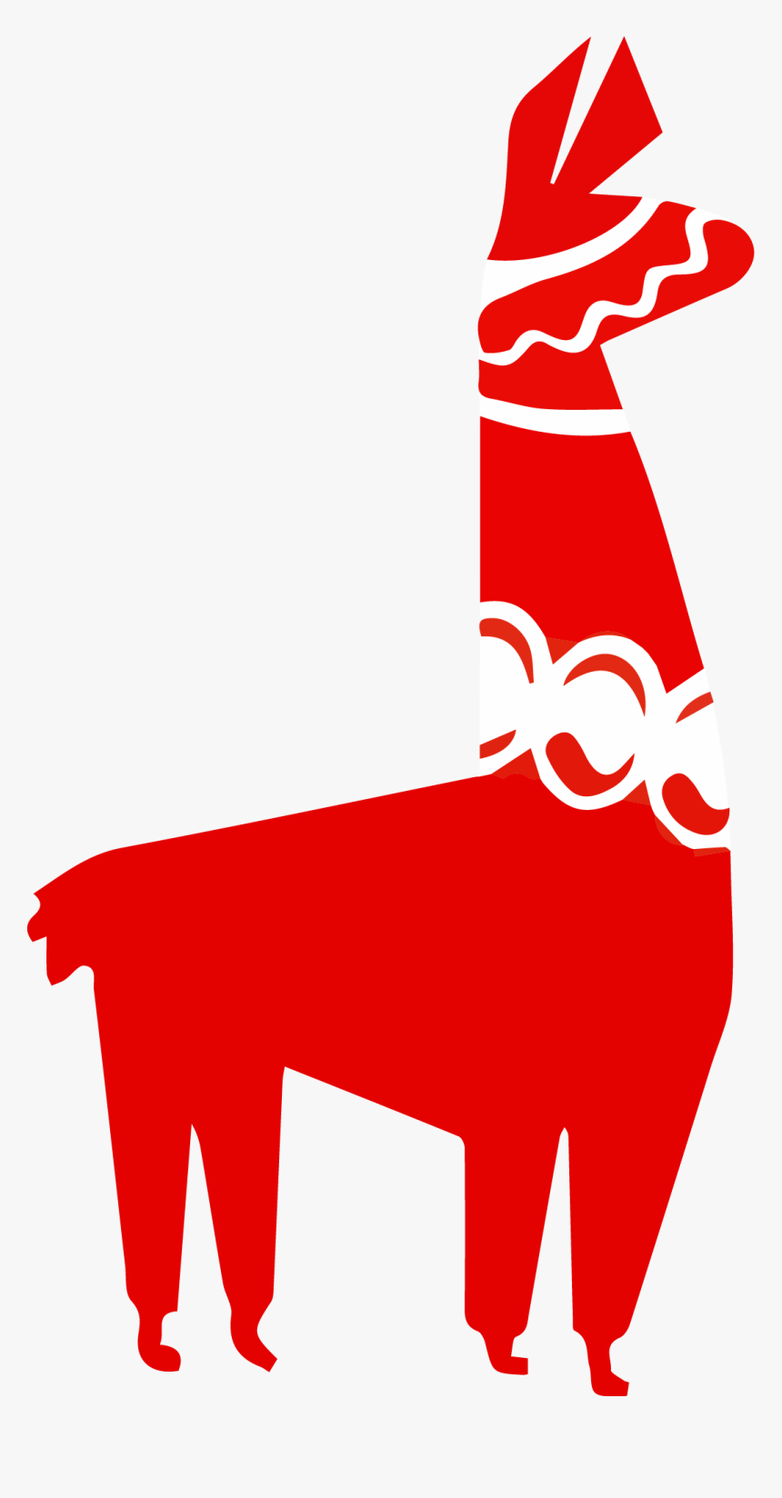 Red Llama Clipart , Png Download - Red Llama Clipart, Transparent Png, Free Download