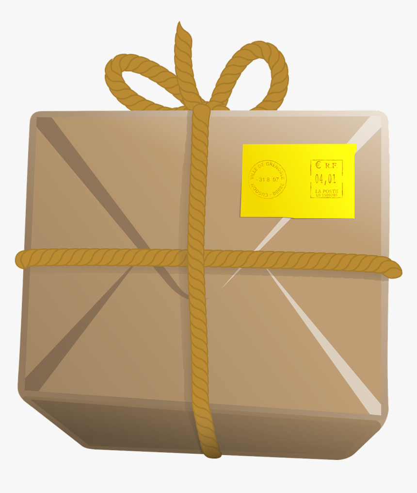 Postal, Parcel, Post, Package, Delivery, Shipping - Shipping Package Clipart, HD Png Download, Free Download