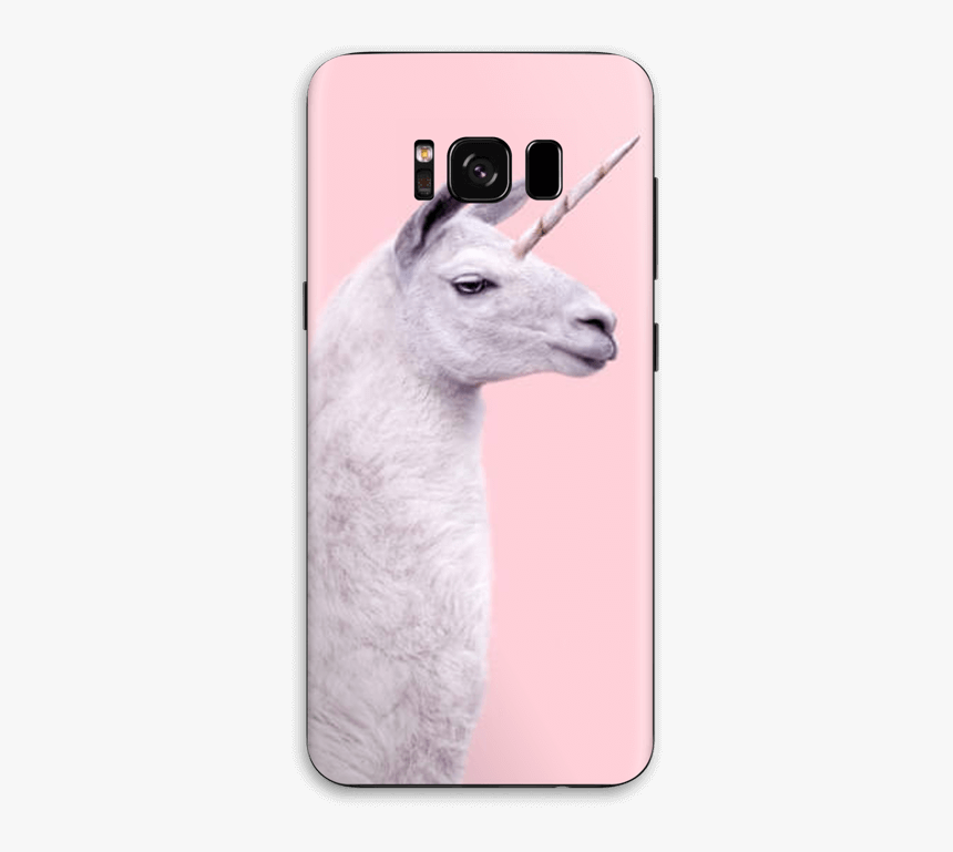 Unicorn Lama Skin Galaxy S8 - Llama, HD Png Download, Free Download