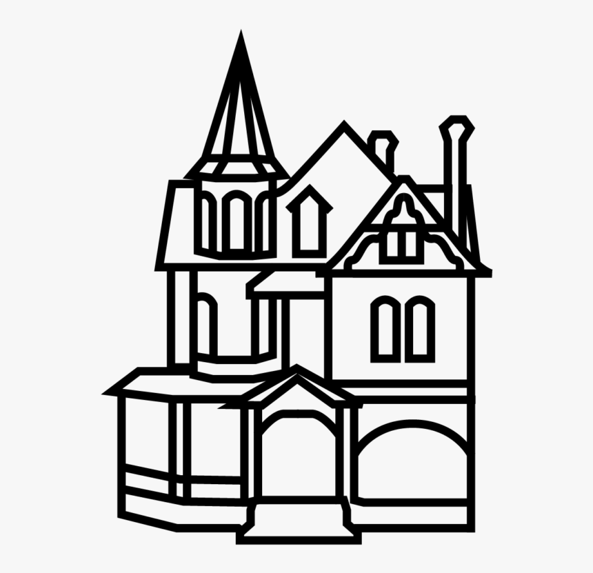 Victorian House Icon, HD Png Download, Free Download