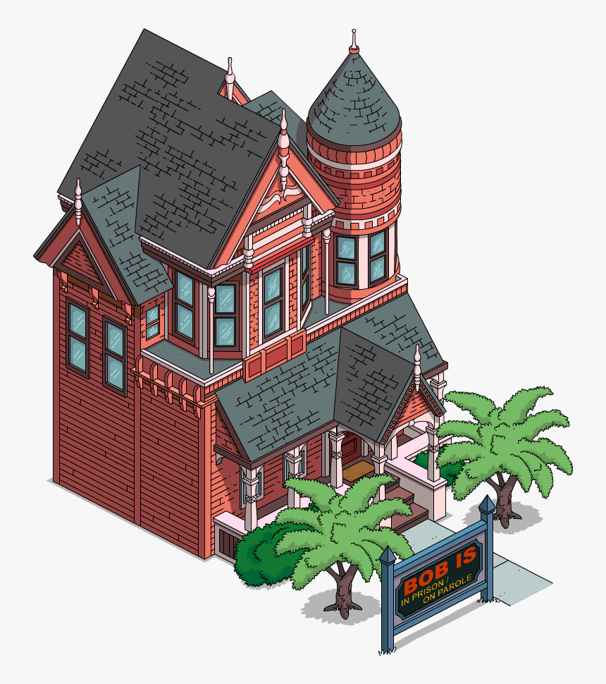 Ssi - Simpsons Sideshow Bob House, HD Png Download, Free Download
