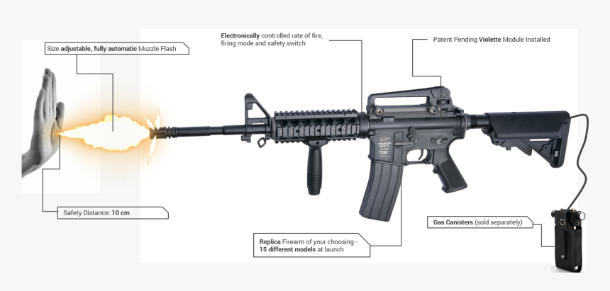 Armalite M15a4 , Png Download - Lancer Tactical M4 Lt 04t, Transparent Png, Free Download