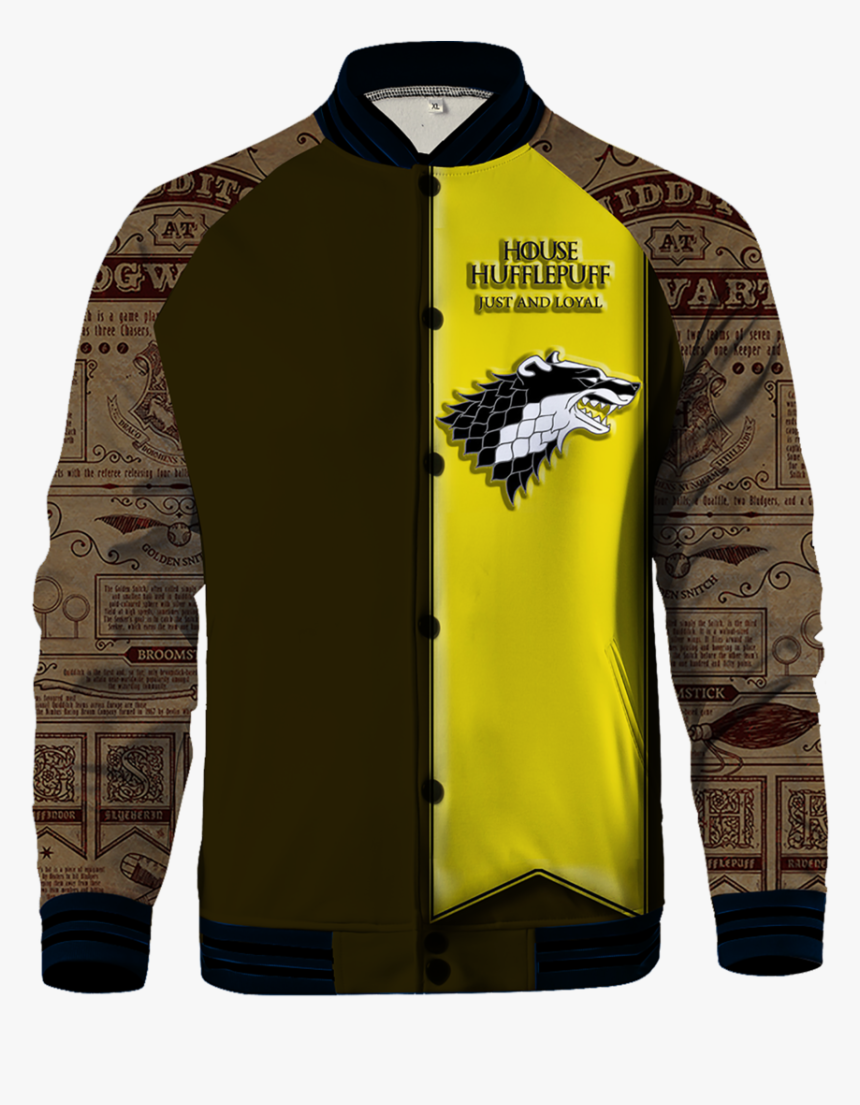 House Hufflepuff Just And Loyal Harry Potter Baseball - Long-sleeved T-shirt, HD Png Download, Free Download