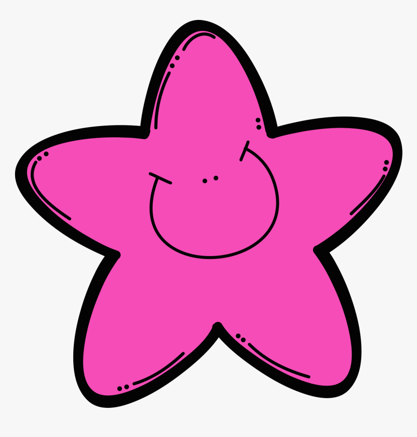 Quinn"s First Grade Stars Happy Star Pink - Star Melonheadz Clipart, HD Png Download, Free Download