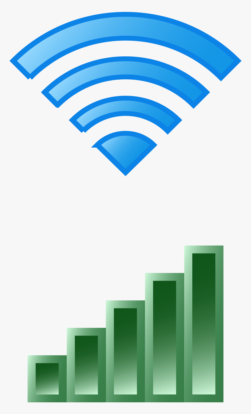 Wifi Icon Clipart - Wifi Bar Transparent, HD Png Download, Free Download