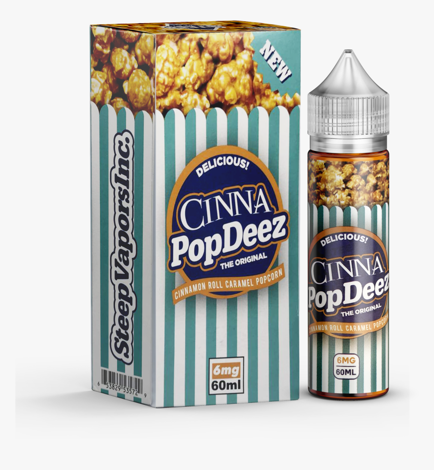 Cinna Pop Deez 60ml - Cinna Pop Deez 6mg, HD Png Download, Free Download