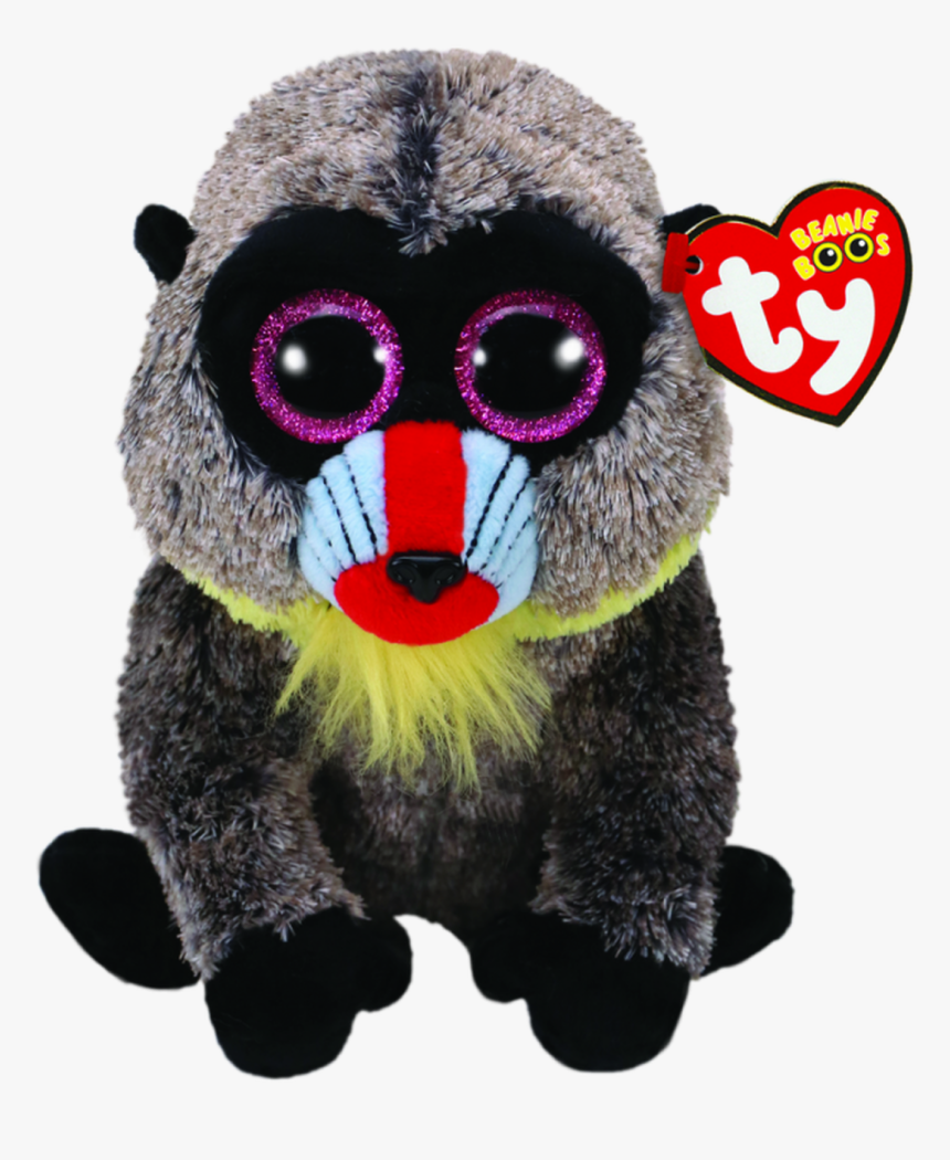 Ty Beanie Boo Wasabi Baboon Small - Beanie Boos, HD Png Download, Free Download