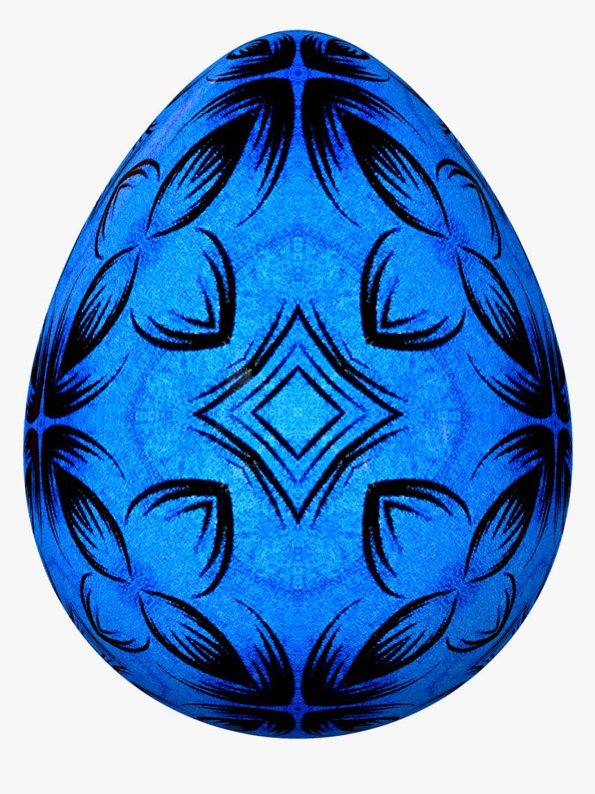 Blue Easter Eggs Clipart, HD Png Download, Free Download