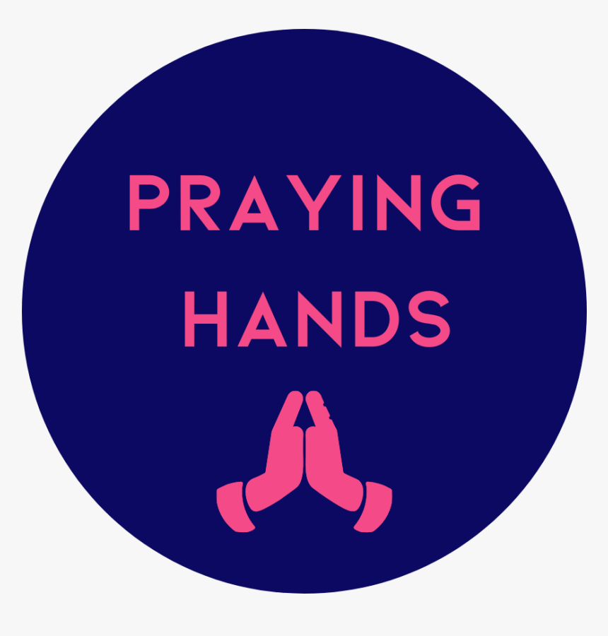 Praying Hand Technique Curly Girl Method - Circle, HD Png Download, Free Download