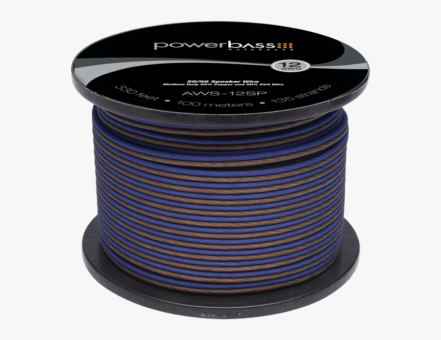 Aws-12sp 12 Awg Speaker Wire - Wire, HD Png Download, Free Download