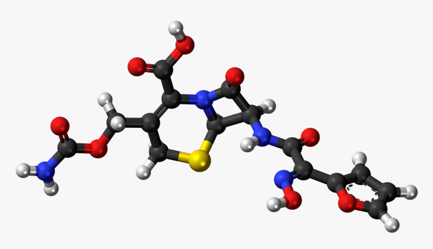 Cefuroxime 3d Balls - Cefuroxime 3d, HD Png Download, Free Download