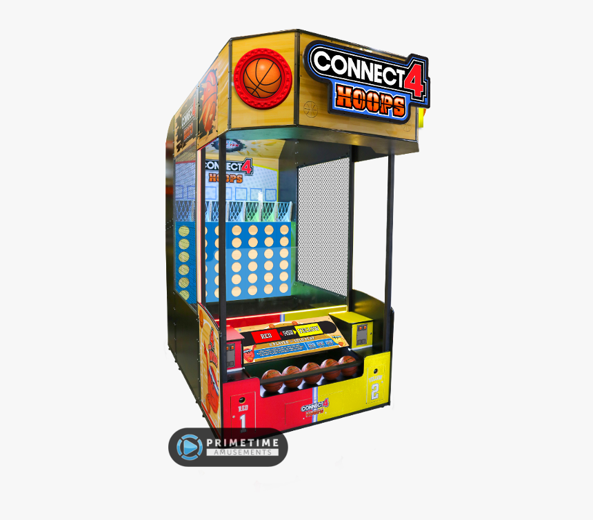 Connect 4 Hoops Arcade Basketball Redemption Game By - Connect 4 Hoops Arcade, HD Png Download, Free Download