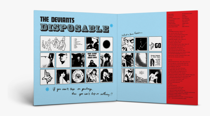Deviants, The - Disposable - Tb6195c - 0889397108168, HD Png Download, Free Download