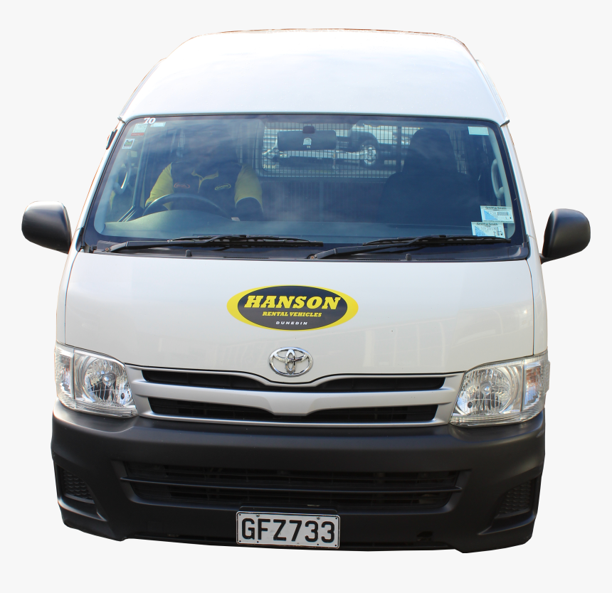 Cargo Van Front , Png Download - Toyota Hiace, Transparent Png, Free Download