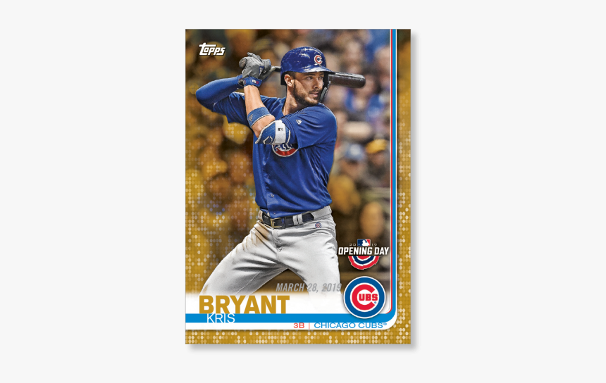 Kris Bryant Baseball Card, HD Png Download, Free Download