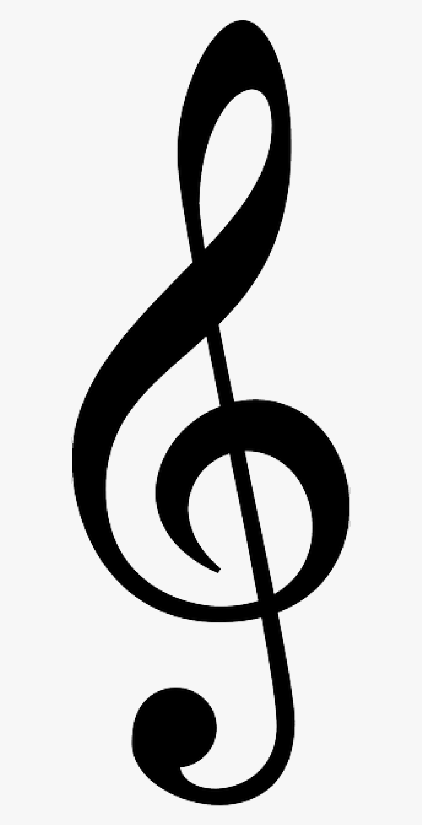 Clef, Music, Treble, Audio, Melody, Symbol - Music Symbols Treble Clef, HD Png Download, Free Download