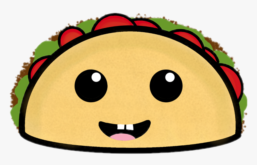 #taco #kawaii #teeth - Smiley, HD Png Download, Free Download