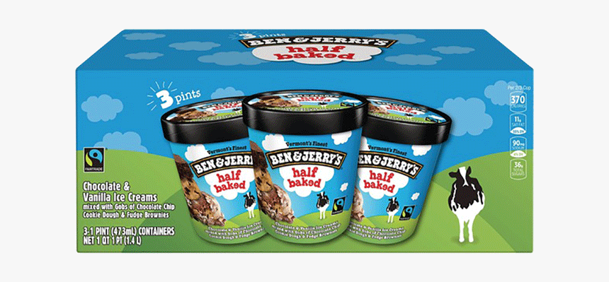 Ben And Jerry's Pints, HD Png Download, Free Download