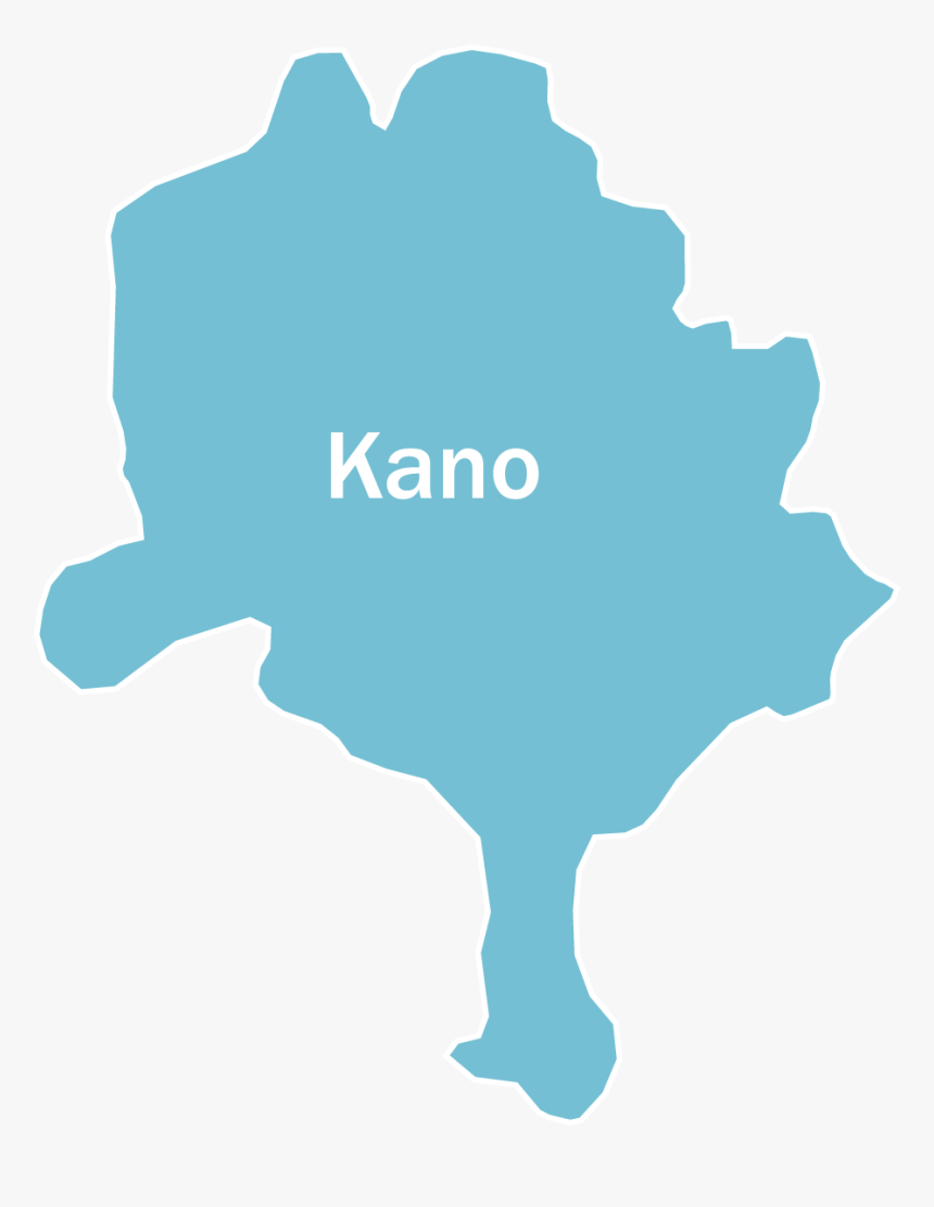 Kano State Map Png, Transparent Png, Free Download