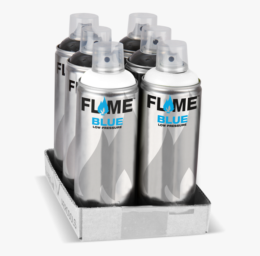 Flame™ Blue Black & White Pack"
 Title="flame™ Blue - Bombe De Peinture Flame, HD Png Download, Free Download