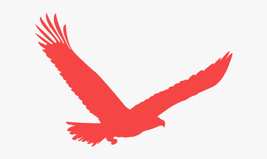 Red Eagle Silhouette, HD Png Download, Free Download