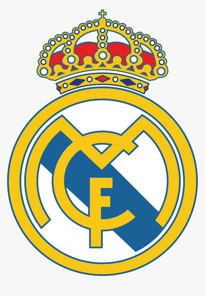 Real Madrid Logo [real Madrid Club De Futbol] Vector - Real Madrid Football Logo, HD Png Download, Free Download