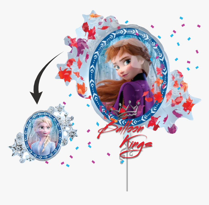 Frozen Ii Frame Anna & Elsa, HD Png Download, Free Download